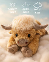 Christmas New Gift Toy🐂🎁Cute Cartoon Highland Cow Cuddly Toy